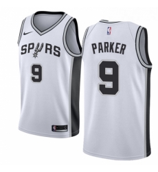 Youth Nike San Antonio Spurs 9 Tony Parker Authentic White Home NBA Jersey Association Edition Youth Nike San Antonio Spurs 9 Tony Parker Authentic White Home NBA Jersey Association Edition