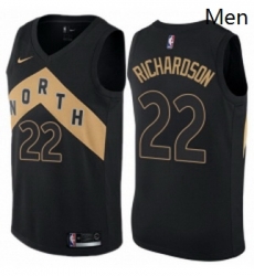 Mens Nike Toronto Raptors 22 Malachi Richardson Swingman Black NBA Jersey City Edition Mens Nike Toronto Raptors 22 Malachi Richardson Swingman Black NBA Jersey City Edition