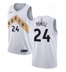 Mens Nike Toronto Raptors 24 Norman Powell Swingman White NBA Jersey City Edition Mens Nike Toronto Raptors 24 Norman Powell Swingman White NBA Jersey City Edition
