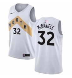 Mens Nike Toronto Raptors 32 KJ McDaniels Swingman White NBA Jersey City Edition Mens Nike Toronto Raptors 32 KJ McDaniels Swingman White NBA Jersey City Edition