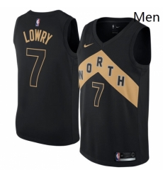 Mens Nike Toronto Raptors 7 Kyle Lowry Authentic Black NBA Jersey City Edition Mens Nike Toronto Raptors 7 Kyle Lowry Authentic Black NBA Jersey City Edition