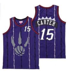Raptors 15 Vince Carter Purple Gray Logo Retro Jersey 6 Raptors 15 Vince Carter Purple Gray Logo Retro Jersey 6