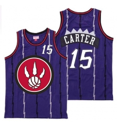 Raptors 15 Vince Carter Purple Red Big Logo Retro Jersey 4 Raptors 15 Vince Carter Purple Red Big Logo Retro Jersey 4
