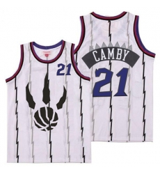 Raptors 21 Marcus Camby White Throwback Jersey Raptors 21 Marcus Camby White Throwback Jersey