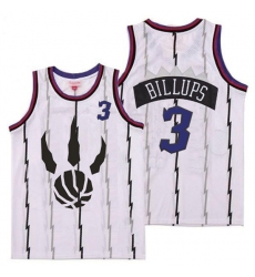 Raptors 3 Chauncey Billups White Throwback Jersey Raptors 3 Chauncey Billups White Throwback Jersey