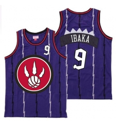 Raptors 9 Serge Ibaka Purple Red Big Logo Retro Jersey 5 Raptors 9 Serge Ibaka Purple Red Big Logo Retro Jersey 5