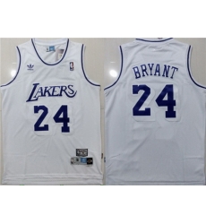Lakers 24 Kobe Bryant White Hardwood Classics Jersey Lakers 24 Kobe Bryant White Hardwood Classics Jersey