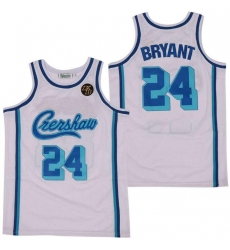 Men Lakers 24 Kobe Bryant White Crenshaw Editon Jersey Men Lakers 24 Kobe Bryant White Crenshaw Editon Jersey