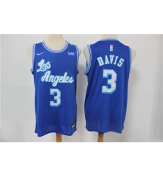 Men Los Angeles Lakers 3 Anthony Davis Blue 2021 Nike Swingman Jersey Men Los Angeles Lakers 3 Anthony Davis Blue 2021 Nike Swingman Jersey