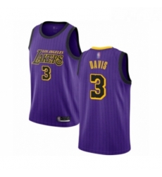 Youth Los Angeles Lakers 3 Anthony Davis Swingman Purple Basketball Jersey City Edition Youth Los Angeles Lakers 3 Anthony Davis Swingman Purple Basketball Jersey City Edition