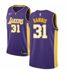 Youth Nike Los Angeles Lakers 31 Kurt Rambis Swingman Purple NBA Jersey Statement Edition Youth Nike Los Angeles Lakers 31 Kurt Rambis Swingman Purple NBA Jersey Statement Edition