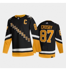 Men Pittsburgh Penguins 87 Sidney Crosby 2021 2022 Black Stitched Jersey Men Pittsburgh Penguins 87 Sidney Crosby 2021 2022 Black Stitched Jersey