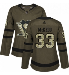 Womens Adidas Pittsburgh Penguins 33 Greg McKegg Authentic Green Salute to Service NHL Jersey Womens Adidas Pittsburgh Penguins 33 Greg McKegg Authentic Green Salute to Service NHL Jersey