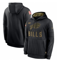 Men Buffalo Bills Nike 2020 Salute to Service Sideline Performance Pullover Hoodie Black Men Buffalo Bills Nike 2020 Salute to Service Sideline Performance Pullover Hoodie Black