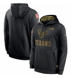 Men Houston Texans Nike 2020 Salute to Service Sideline Performance Pullover Hoodie Black Men Houston Texans Nike 2020 Salute to Service Sideline Performance Pullover Hoodie Black