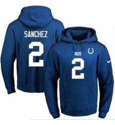 NFL Mens Nike Indianapolis Colts 2 Rigoberto Sanchez Royal Blue Name Number Pullover Hoodie NFL Mens Nike Indianapolis Colts 2 Rigoberto Sanchez Royal Blue Name Number Pullover Hoodie