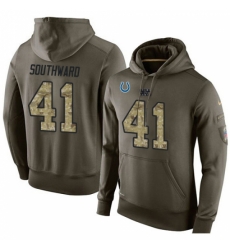 NFL Nike Indianapolis Colts 41 Dezmen Southward Green Salute To Service Mens Pullover Hoodie NFL Nike Indianapolis Colts 41 Dezmen Southward Green Salute To Service Mens Pullover Hoodie