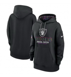 Women Las Vegas Raiders Black 2024 Crucial Catch Club Pullover Hoodie Women Las Vegas Raiders Black 2024 Crucial Catch Club Pullover Hoodie