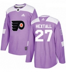 Youth Adidas Philadelphia Flyers 27 Ron Hextall Authentic Purple Fights Cancer Practice NHL Jersey Youth Adidas Philadelphia Flyers 27 Ron Hextall Authentic Purple Fights Cancer Practice NHL Jersey