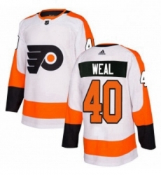Youth Adidas Philadelphia Flyers 40 Jordan Weal Authentic White Away NHL Jersey Youth Adidas Philadelphia Flyers 40 Jordan Weal Authentic White Away NHL Jersey