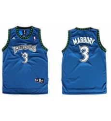 Minnesota Timberwolves #3 Stephon Marbury Blue Swingman Jersey Minnesota Timberwolves #3 Stephon Marbury Blue Swingman Jersey