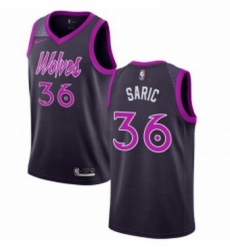 Youth Nike Minnesota Timberwolves 36 Dario Saric Swingman Purple NBA Jersey City Edition Youth Nike Minnesota Timberwolves 36 Dario Saric Swingman Purple NBA Jersey City Edition