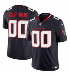 Houston Texans navy 2024 Alternate F U S E Vapor Stitched Customized Jersey Houston Texans navy 2024 Alternate F U S E Vapor Stitched Customized Jersey