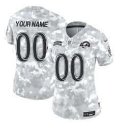Women Los Angeles Rams Active Player Custom 2024 F U S E Arctic Camo Salute To Service Limited Stitched Football Jersey Women Los Angeles Rams Active Player Custom 2024 F U S E Arctic Camo Salute To Service Limited Stitched Football Jersey