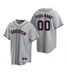 Men Women Youth Toddler All Size Houston Astros Custom Nike Gray Stitched MLB Cool Base Road Jersey Men Women Youth Toddler All Size Houston Astros Custom Nike Gray Stitched MLB Cool Base Road Jersey