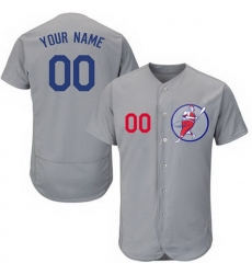 Men Women Youth Toddler All Size Los Angeles Dodgers Gray Customized Red Logo Flexbase New Design Jersey Men Women Youth Toddler All Size Los Angeles Dodgers Gray Customized Red Logo Flexbase New Design Jersey