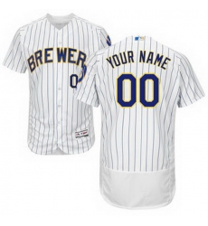 Men Women Youth All Size Milwaukee Brewers Majestic Flex Base Authentic Strips Collection Custom Jersey White Men Women Youth All Size Milwaukee Brewers Majestic Flex Base Authentic Strips Collection Custom Jersey White