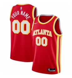 Men Women Youth Toddler Atlanta Hawks Red Custom Nike NBA Stitched Jersey Men Women Youth Toddler Atlanta Hawks Red Custom Nike NBA Stitched Jersey