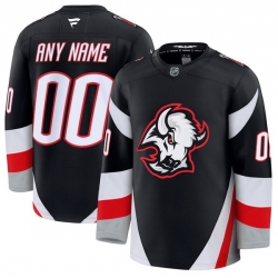 Men Women Youth Buffalo Sabres Fanatics Black Alternate Premium Custom Jersey