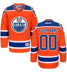 Men Women Youth Toddler Orange Jersey - Customized Reebok Edmonton Oilers Third Men Women Youth Toddler Orange Jersey - Customized Reebok Edmonton Oilers Third