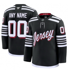 Men Women Youth New Jersey Devils Fanatics Black Alternate Premium Custom Jersey
