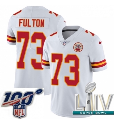 2020 Super Bowl LIV Men Nike Kansas City Chiefs #73 Zach Fulton White Vapor Untouchable Limited Player NFL Jersey 2020 Super Bowl LIV Men Nike Kansas City Chiefs #73 Zach Fulton White Vapor Untouchable Limited Player NFL Jersey