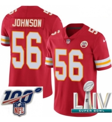 2020 Super Bowl LIV Youth Nike Kansas City Chiefs #56 Derrick Johnson Red Team Color Vapor Untouchable Limited Player NFL Jersey 2020 Super Bowl LIV Youth Nike Kansas City Chiefs #56 Derrick Johnson Red Team Color Vapor Untouchable Limited Player NFL Jersey