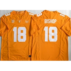 Men Tennessee Volunteers  18 Desean Bishop Orange 2026 F U S E  Stitched Jerseys