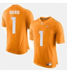 Men Tennessee Volunteers Jalen Hurd College Football Orange Jersey Men Tennessee Volunteers Jalen Hurd College Football Orange Jersey