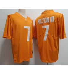 Men Tennessee Volunteers Joe Milton III #7 F U S E Orange College Football Jersey Men Tennessee Volunteers Joe Milton III #7 F U S E Orange College Football Jersey