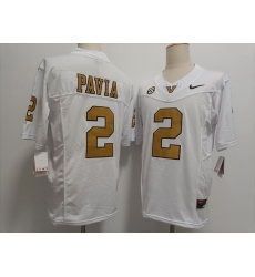 Others #2 Diego Pavia White Gold Letters Jersey Others #2 Diego Pavia White Gold Letters Jersey