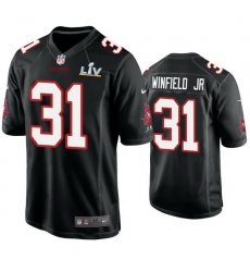 Men Antoine Winfield Jr. Buccaneers Black Super Bowl Lv Game Fashion Jersey Men Antoine Winfield Jr. Buccaneers Black Super Bowl Lv Game Fashion Jersey