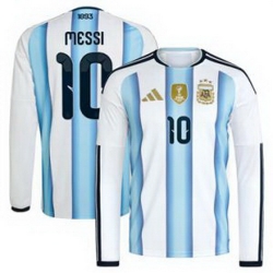 Men 10 Lionel Messi Argentina National Team World Cup  2