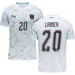 Youth 20 Austria Konrad Laimer World Cup Away Replica Jersey  2