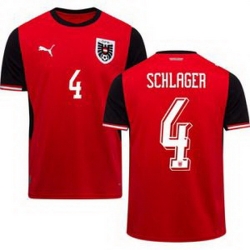 Youth 4 Austria Xaver Schlager World Cup Away Replica Jersey  1