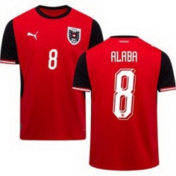 Youth 8 Austria David Alaba World Cup Away Replica Jersey  1