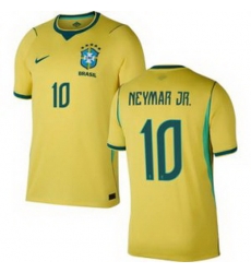 Youth 10 Brazil National Team Neymar Jr 2026 Home Jersey 2 Youth 10 Brazil National Team Neymar Jr 2026 Home Jersey 2