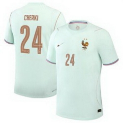 Youth 24Rayan Cherki France Jersey   1