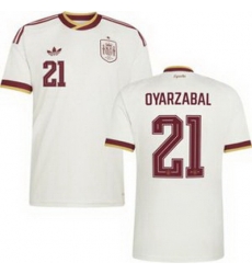 Youth 21 Spain Mikel Oyarzabal World Cup 2026 Away Replica Jersey 2 Youth 21 Spain Mikel Oyarzabal World Cup 2026 Away Replica Jersey 2