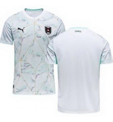Men 0 Austria Blank World Cup Away Replica Jersey 2 Men 0 Austria Blank World Cup Away Replica Jersey 2